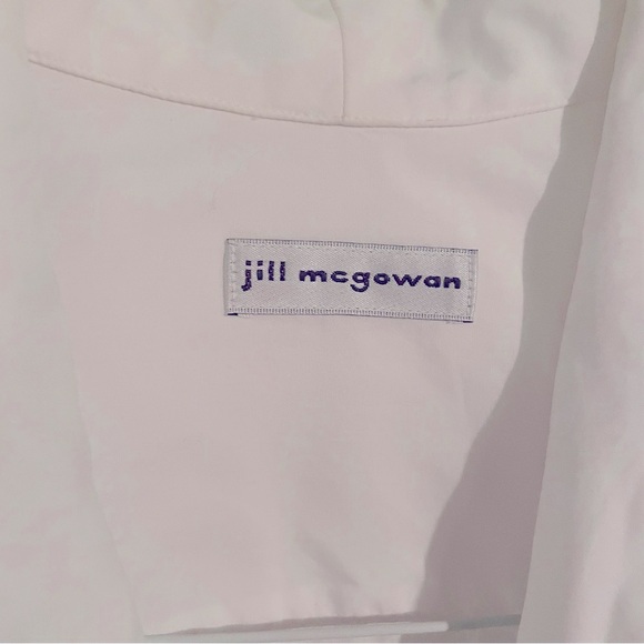 Jill McGowan Elegant Ruffle Blouse Luxury Look - Picture 2 of 4